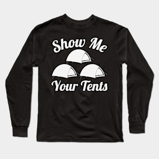 Camping Long Sleeve T-Shirt